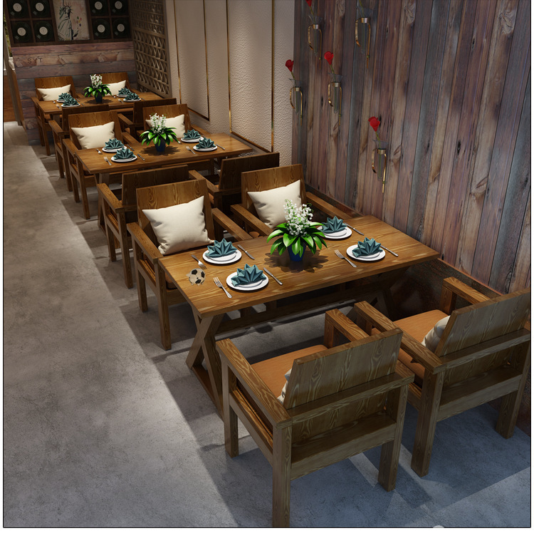 西餐厅家具市场前景发展如何选厂家定制桌椅