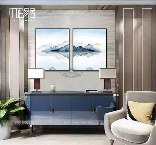 重庆软装设计公司 现代中式装修风格 优雅沉稳