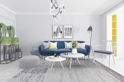 简约北欧风家居设计 打造高端生活美学