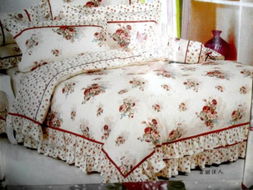 温馨家居 韩式高档全棉斜纹被套床单四件套，打造高端睡眠体验