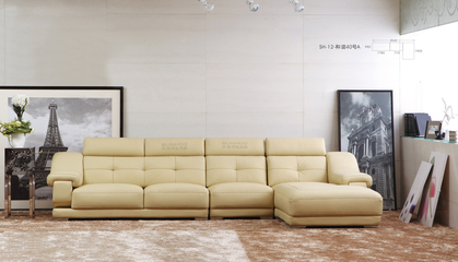 客厅的灵魂之选 如何在乐平在线“家居街”挑选心仪的皮沙发